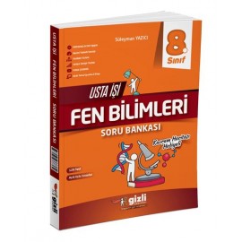 Gizli Yayınları 8. Sınıf Fen Bilimleri Usta İşi Soru Bankası