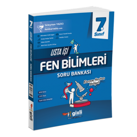 Gizli Yayınları 7. Sınıf Fen Bilimleri Usta İşi Soru Bankası