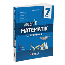 Gizli Yayınları 7. Sınıf Matematik Usta İşi Soru Bankası