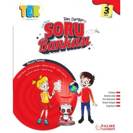 PAlme Yayınevi 3. Sınıf TEK Tüm Dersler Yeni Nesil Soru Bankası