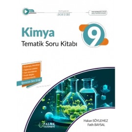 Palme Yayınevi 9.Sınıf Kimya Tematik Soru Kitabı 2025