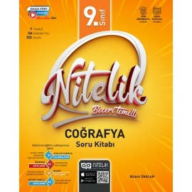 Nitelik Yayınları 9. Sınıf Nitelik Beceri Temelli Coğrafya Soru Kitabı