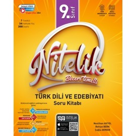 Nitelik Yayınları 35% 9. Sınıf Nitelik Beceri Temelli Türk Dili ve Edebiyatı Soru Kitabı