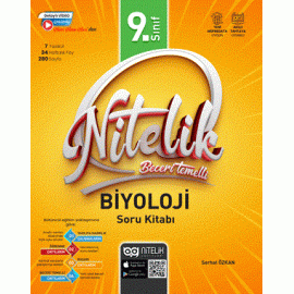 Nitelik Yayınları 9. Sınıf Nitelik Beceri Temelli Biyoloji Soru Kitabı