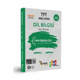 Navigasyon Yayınları TYT-MSÜ-KPSS Dil Bilgisi Yeni Nesil Soru Bankası