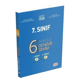 Editör Yayınları 7. Sınıf Deneme Sınavı 6 Fasikül