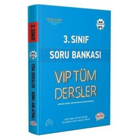 Editör Yayınevi 3. Sınıf Tüm Dersler Soru Bankası Vip Mavi