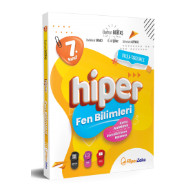 Hiper Zeka 7. Sınıf Hiper Fen Bilimleri Konu Anlatımlı & Etkinlikli Soru Bankası 