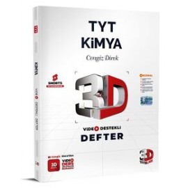 3D Yayınları TYT 3D Kimya Video Destekli Defter