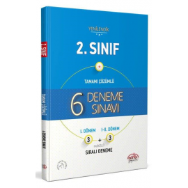 Editör Yayınları 2.sınıf (3+3) 6 Deneme Sınavı Tamamı Çözümlü