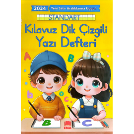 Ema Çocuk Yazı Defteri Standart Dik Çizgili Küçük Boy