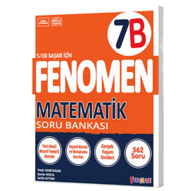 Kurmay Yayınları 7. Sınıf Fenomen Matematik B Soru Bankası