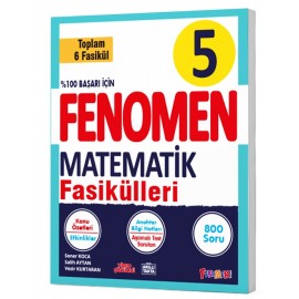 Kurmay Yayınları Fenomen 5 Matematik Fasikül Seti (1-2-3-4-5-6 Sayılar)