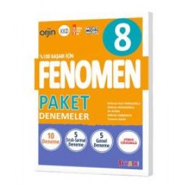 Kurmay Yayınları 8. Sınıf Fenomen 8 Paket Deneme