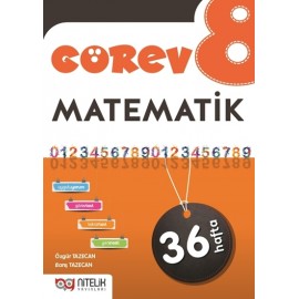 Nitelik Yayınları 8. Sınıf Görev Matematik Soru Bankası