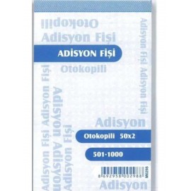 Altınyıldız Numaralı Adisyon Fişi Otokopili 100x140 mm