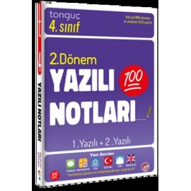 Tonguç 4. Sınıf Yazılı Notları 1. Dönem 1 ve 2. Yazılı