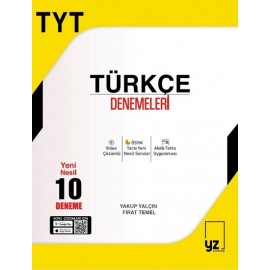 YZ Yayınları TYT Türkçe 10 Deneme