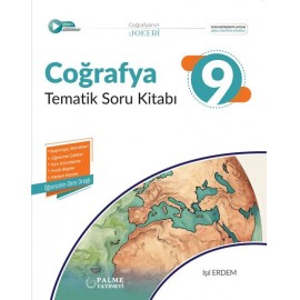 Palme Yayınları 9.sınıf joker coğrafya tematik soru kitabı