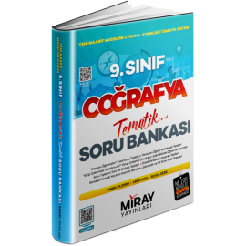 Miray 9. Sınıf Coğrafya Tematik Konu Özetli Soru Bankası