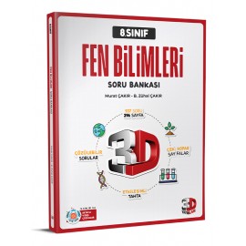 3D Yayınları 8. Sınıf Fen Bilimleri Soru Bankası