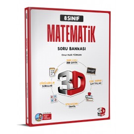 3D Yayınları 8. Sınıf Matematik Soru Bankası