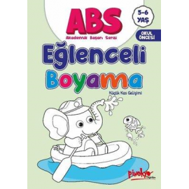 Pinokyo Yayınları Abs Eğlenceli Boyama - Küçük Kas Gelişimi 5 - 6 Yaş