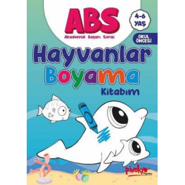 Pinokyo Yayınları Abs Hayvanlar Boyama Kitabım 4 - 6 Yaş