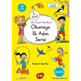 Yuva Yayınları 1. Sınıf Okumaya İlk Adım Serisi Anetil 10 Kitap