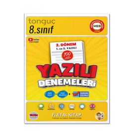 Tonguç 8. Sınıf Yazılı Denemeleri 2. Dönem 1 ve 2. Yazılı