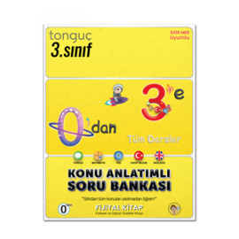 Tonguç 0'dan 3'e Tüm Dersler Konu Anlatımlı Soru Bankası