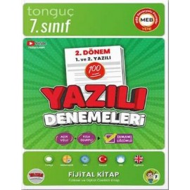 Tonguç Yayınları 7 Sınıf Yazılı Denemeleri 1. Dönem 1 ve 2. Yazılı