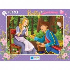 Blue Focus 72 Parça Puzzle - Princess Külkedisi Sindirella