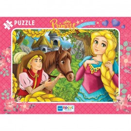 Blue Focus 72 Parça Puzzle - Princess Rapunzel