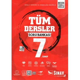 Sınav Yayınları 7. Sınıf Tüm Dersler Soru Bankası