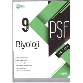 Armada Yayınları Süper 9.Biyoloji PSF 14 Föy Yeni Nesil Soru Föyleri