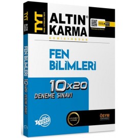 Altın Karma TYT Fen Bilimleri Video Çözümlü 10 x 20 Deneme Sınavı