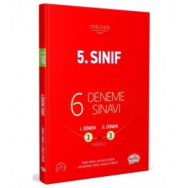 Editör Yayınları 5. Sınıf Deneme Sınavı 6 Fasikül