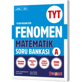 Fenomen Okul Yayınları TYT VAF Matematik A Soru Bankası