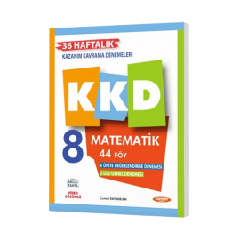 Kurmay Yayınları Lgs 8. Sınıf FMatematik Haftalık Kazanım Kavrama Denemeler