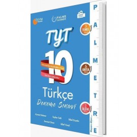 Palme Yayınları TYT Türkçe Palmetre 10 Deneme Sınavı Video Çözümlü