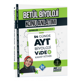 Kr Akademi Betül Biyoloji Konu Anlatımı 54 Günde AYT Biyoloji Video Kamp Kitab