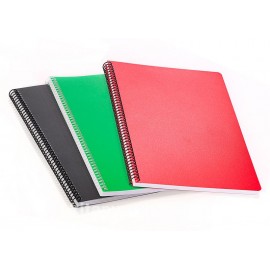 BK A4 Spiralli PP defter 72/0